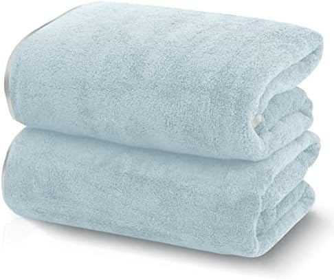 TENSTARS Silk Hemming Bath Towels by TENSTARS
