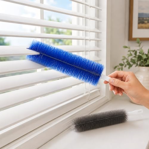 Healifty 2PCS Fan Cleaning Brush Set, Bendable Duster - Image 2