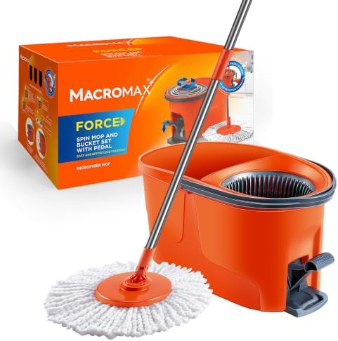 Macromax 10L Spin Mop and Bucket Set by Macromax