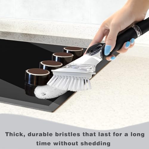 6 Pack Dish Brush Refills for OXO/RIMAY Soap Dispensing Dish Brush - Image 6