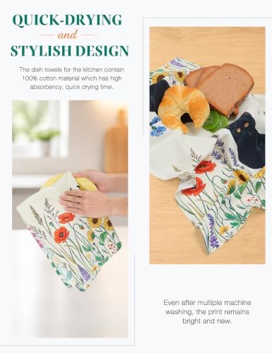 Flour Sack Kitchen Towels 2 Pack, 18x26 Inch - Image 6