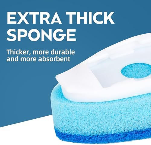 Non-Scratch DishWand Sponge Refills, Non Scratch Dish wand Replacement Heads - Image 3