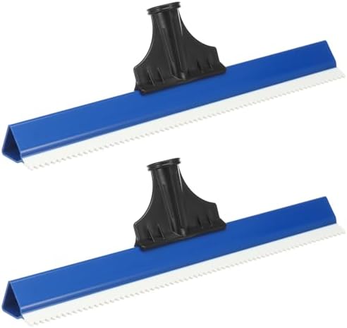2 Pack 16 Inch Epoxy Floor Squeegee, Notched Squeegee by Unknown