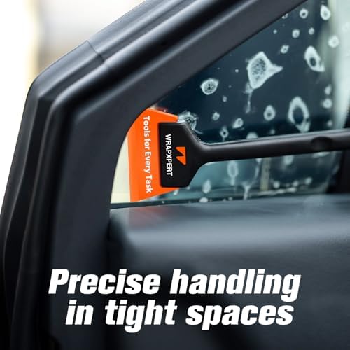 WRAPXPERT Small Squeegee, Rubber Window Squeegee - Image 3