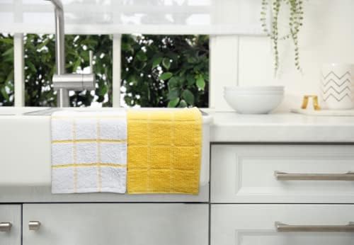 100% Cotton Terry Dish Cloth & Dish Towel, 6 Pack, Super Soft and Absorbent - Image 6