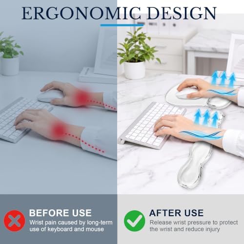 Keyboard Wrist Rest & Ergonomic Mouse Pad - Image 5