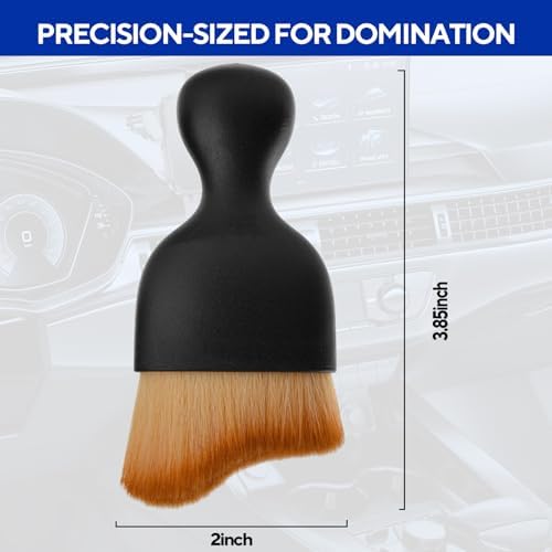 Car Detailing Brush, Automotive Interior Dusting Brush, Soft Car Interior - Image 5