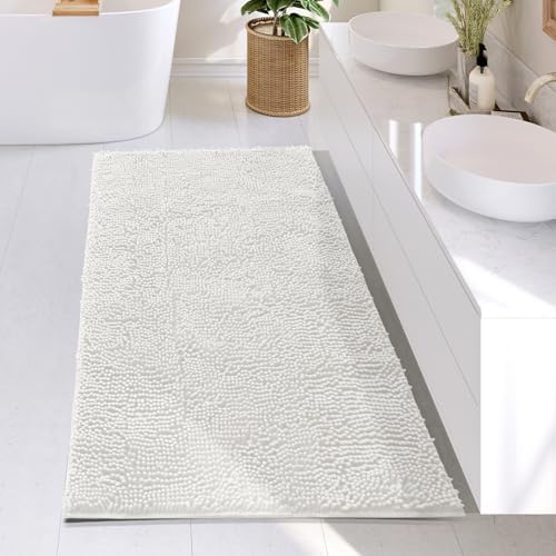 Hearth & Harbor Bathroom Rugs, Chenille Bath Mat by HearthHarbor