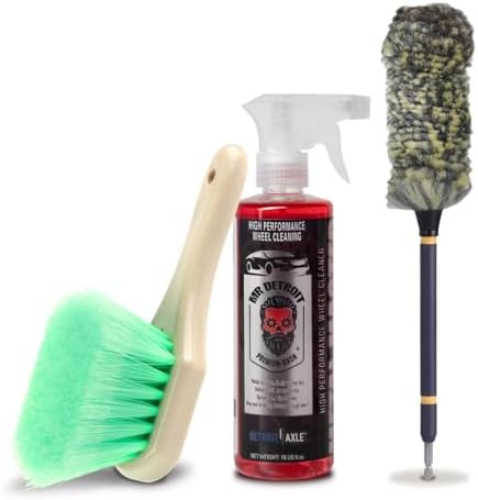 Mr. Detroit - 3pc Wheel & Rim Clean Kit High Performance Wheel Cleaner by DetroitAxle