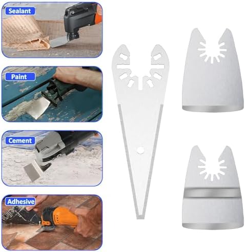 9pcs Oscillating Scraper Blades - Image 5