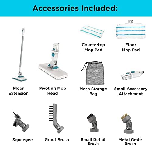 BLACK+DECKER Steam Mop, Floor and Handheld Steamer - Image 2