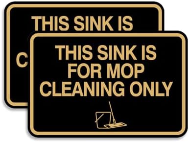 Signs ByLITA Classic Framed This Sink Is by SignsByLITA