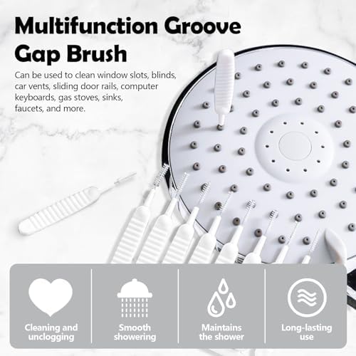 100 Pieces Mini Shower Head Cleaning Brush Multifunctional Gap Hole - Image 4