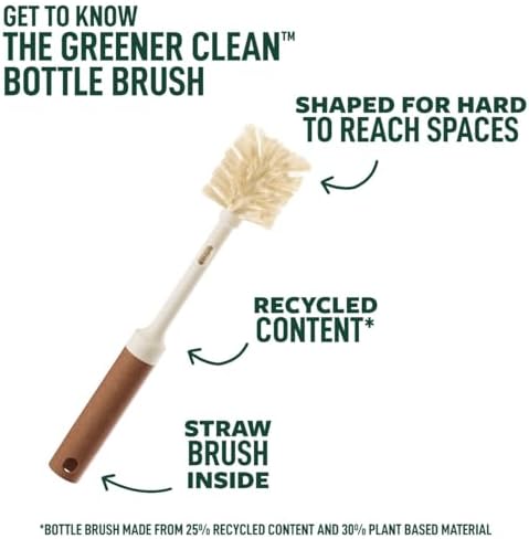 Scotch-Brite Greener Clean Bottle & Straw Brush Set - Image 2