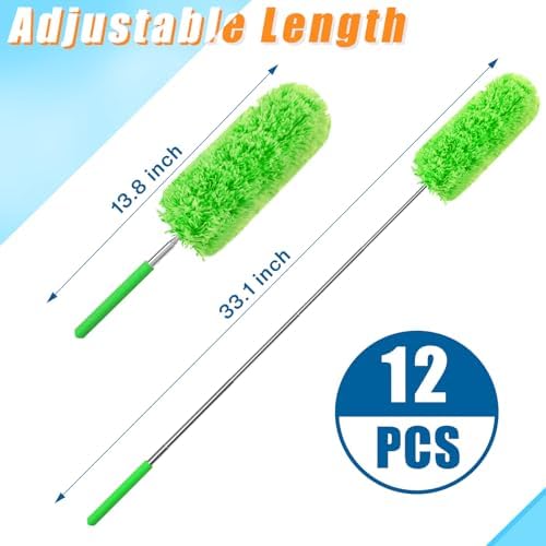Tanlade 12 Pcs Microfiber Feather Dusters - Image 2