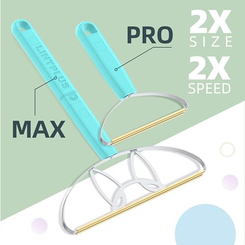 MAX LINTPLUS Pet Hair Remover – 2X Larger Cleaning Head, Adjustable 2-in-1 - Image 3