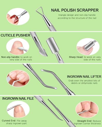 MORGLES Nail Files and Buffers Nail Prep Kit - Image 6