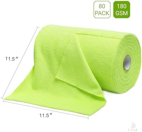 LIVOS Microfiber Cleaning Cloth Roll - Image 4