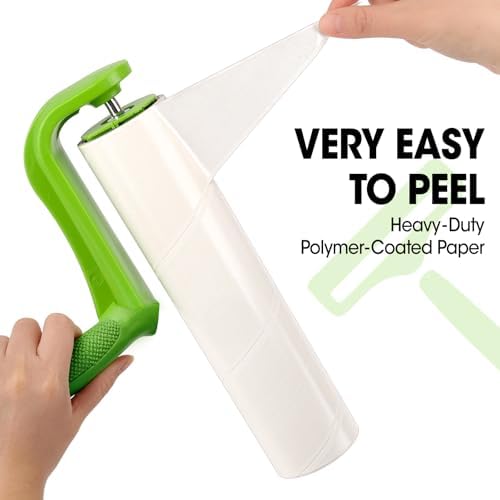 10 Inch Lint Roller Refills, 12 Rolls 600 Sheets Large Lint Rollers - Image 3