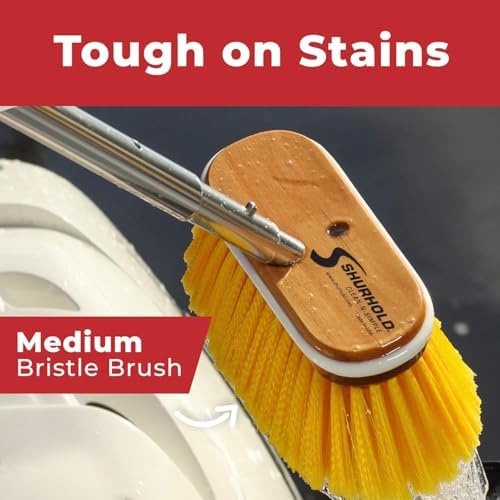 Shurhold Classic Deck Brush – Boat Cleaning Brush - Image 6