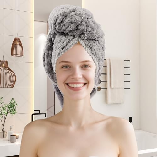 4 Pack Microfiber Bath Towels Large, Super Absorbent, Quick Dry, Plush and - Image 5