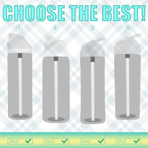6PCS Replacement Straws for Owala Water Bottle 24 oz 32 oz Accessories - Image 4