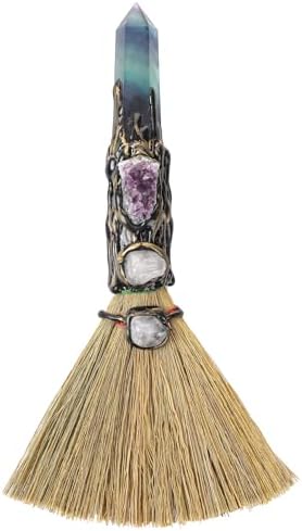 RENEMEGO Witchcraft Supplies Witches Broom - Image 2