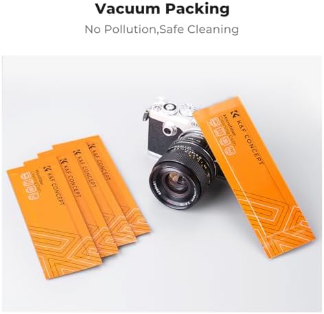 K&F CONCEPT Vacuum Packaging Microfiber Cleaning Cloths X20, - Image 2
