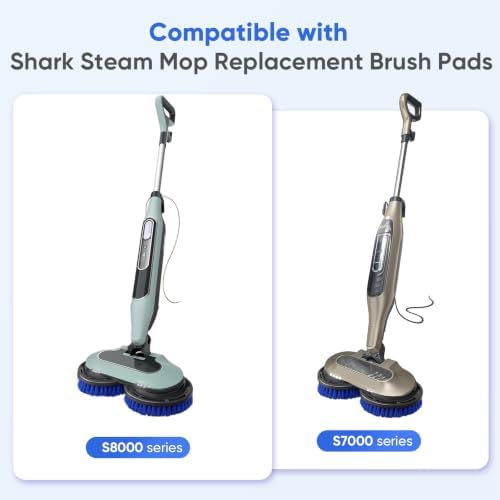 Upgraded Steam Mop Pad Replacement Brush Heads - Image 2