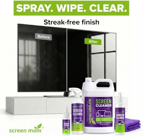 Screen Cleaner 4-Pack Microfiber Cloths - Image 4