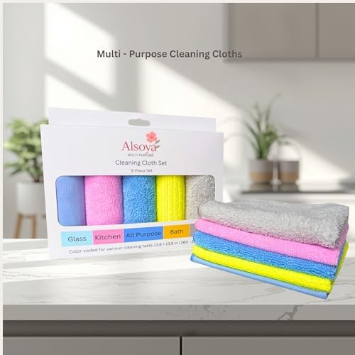 Microfiber Cleaning Cloths, 5 Pack - Image 5
