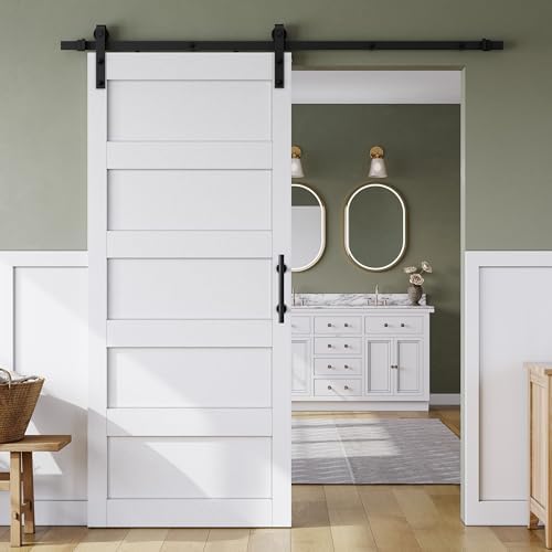 SMARTSTANDARD 36in x 80in Sliding Barn Door by SMARTSTANDARD
