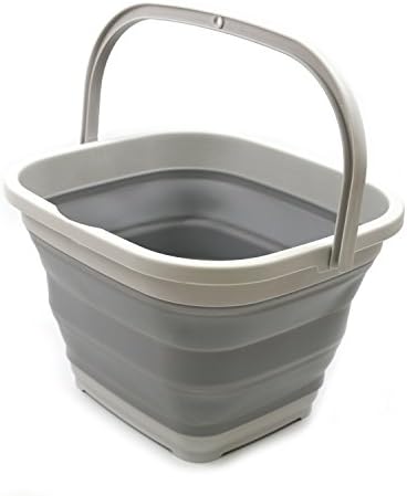 SAMMART 11L Collapsible Rectangular Handy Bucket/Tub by SAMMART