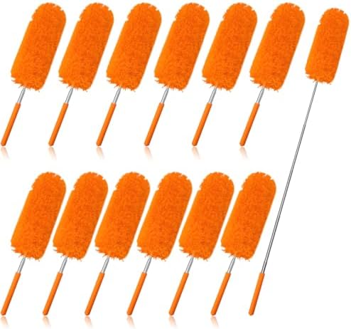 Tanlade 12 Pcs Microfiber Feather Dusters by Tanlade