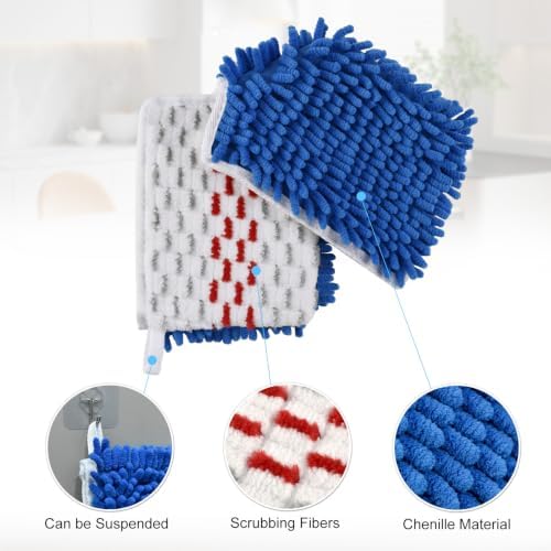 Microfiber Mops for Floor Cleaning, Flat Mop - Image 3