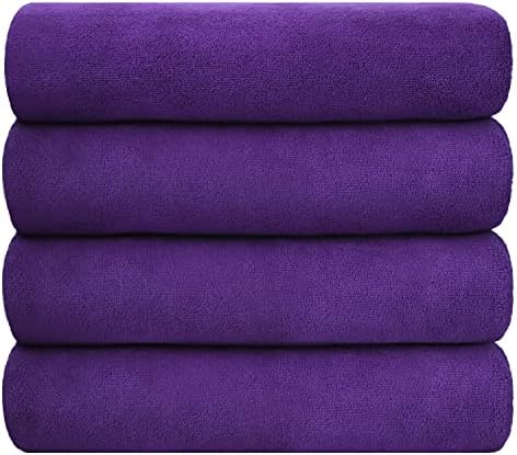 JML Microfiber Bath Towels, 4 Pack - Image 2
