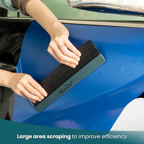 NEWISHTOOL 7 in 1 Vinyl Squeegee Tool Different Sizes Plastic Scraper Cards - Image 3