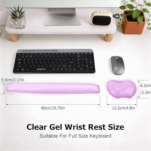 Silicone Gel Keyboard Wrist Rest Set Plus - Image 3