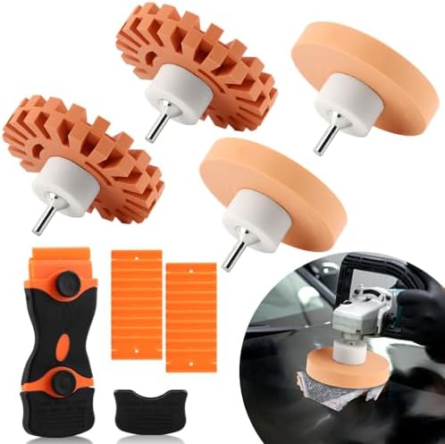 Decal Remover Eraser Wheel Tool Kit - Image 3