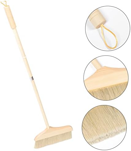 Soft Bristle Broom with Long Wooden Handle - Image 6