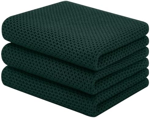 Homaxy 100% Cotton Waffle Weave Kitchen Towels by Homaxy