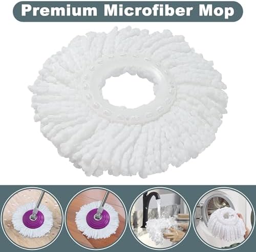 Traditional Large Spin Mop and Bucket, 2 Gal Capacity - Image 5