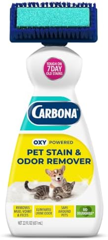 Carbona 2-in-1 Oxy-Powered Pet Stain & Odor Remover, Carpet Spot Cleaner by Carbona