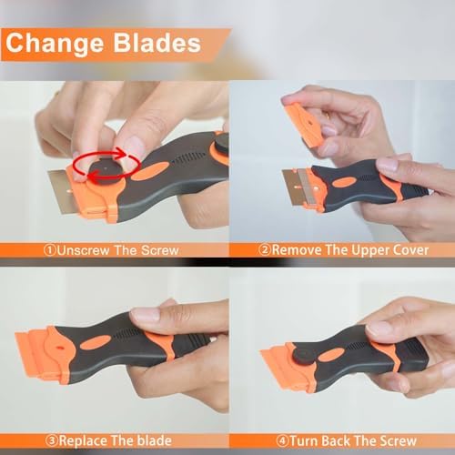 2 Pack Razor Blade Scraper Tool - Image 6