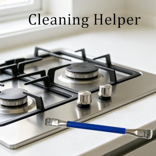 4pcs Kitchen Stove Cleaning Brush Set 3pcs Brushes+1pcs Rag Double Sided - Image 2