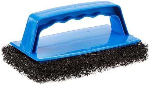 STAR BRITE Scrub Pad with Handle, Coarse Black by Starbrite