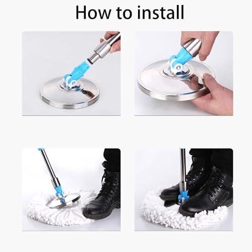 6 Pack Spin Mop Refill Pads Compatible - Image 6