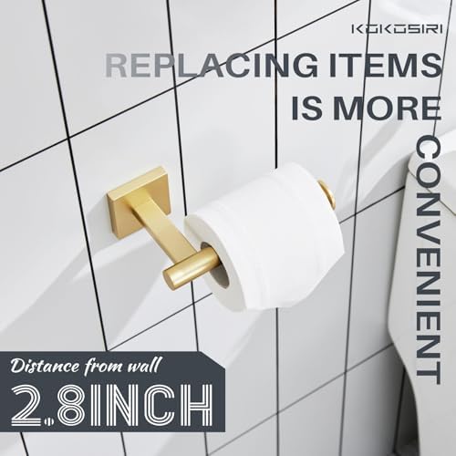 KOKOSIRI Toilet Paper Holder Tissue Paper Dispenser - Image 4