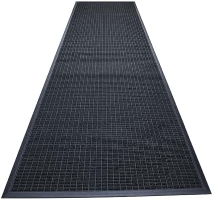 Guardian WaterGuard Indoor/Outdoor Wiper Scraper Floor Mat, Rubber/Nylon by GuardianFloorProtection