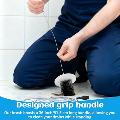Commercial Floor Drain Cleaning Brush - Image 5